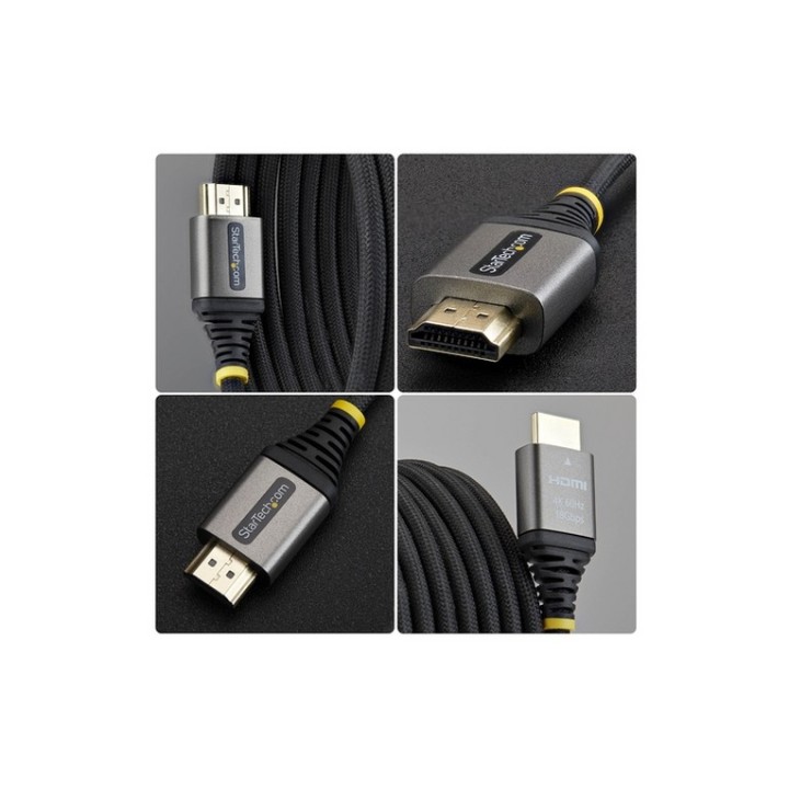 Startech - Alta velocità premium - cavo HDMI con Ethernet - HDMI maschio a HDMI