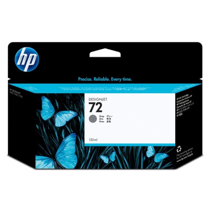 Cartuccia ink HP 72 grigio, da 130 ml con inchiostro HP Vivera