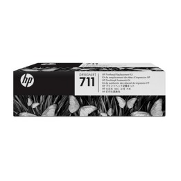 HP 711 - Nero, giallo, ciano, magenta - testina di stampa - per DesignJet T100,