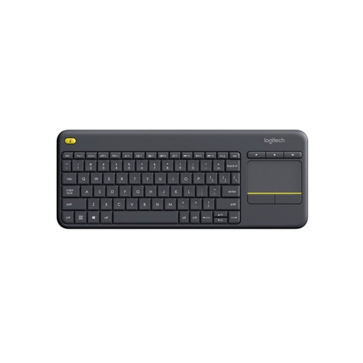 Logitech Wireless Touch Keyboard K400 Plus - Tastiera - senza fili - 2.4 GHz - Q