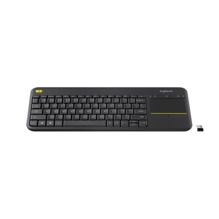 Logitech Wireless Touch Keyboard K400 Plus - Tastiera - senza fili - 2.4 GHz - Q