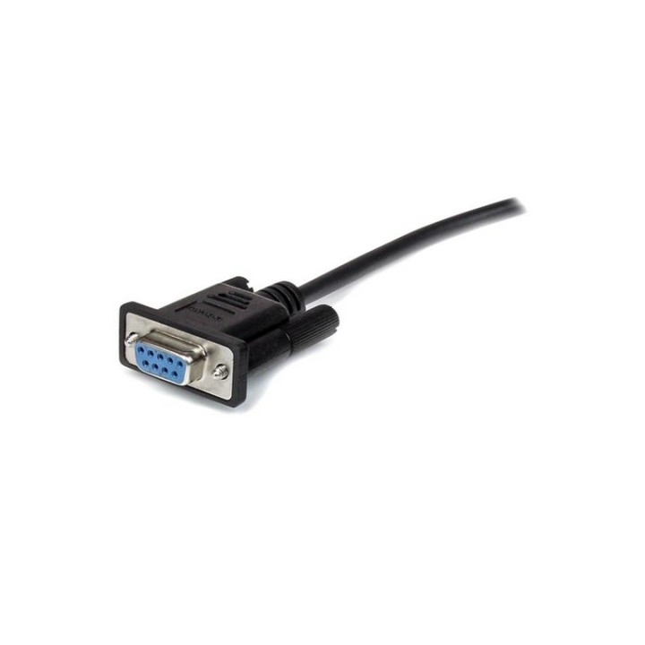 StarTech.com Cavo seriale diretto RS232 DB9 1m nero - M/F - Prolunga seriale - D (MXT1001MBK)