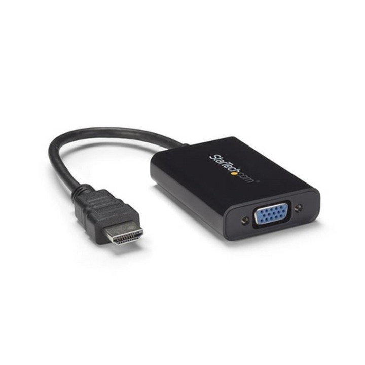 StarTech.com Adattatore convertitore video HDMI a VGA con Micro USB e audio per