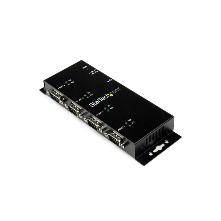 StarTech.com Hub adattatore seriale USB a DB9 RS232 4 porte - Guide DIN industri