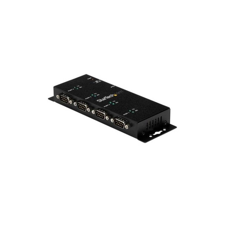 StarTech.com Hub adattatore seriale USB a DB9 RS232 4 porte - Guide DIN industri
