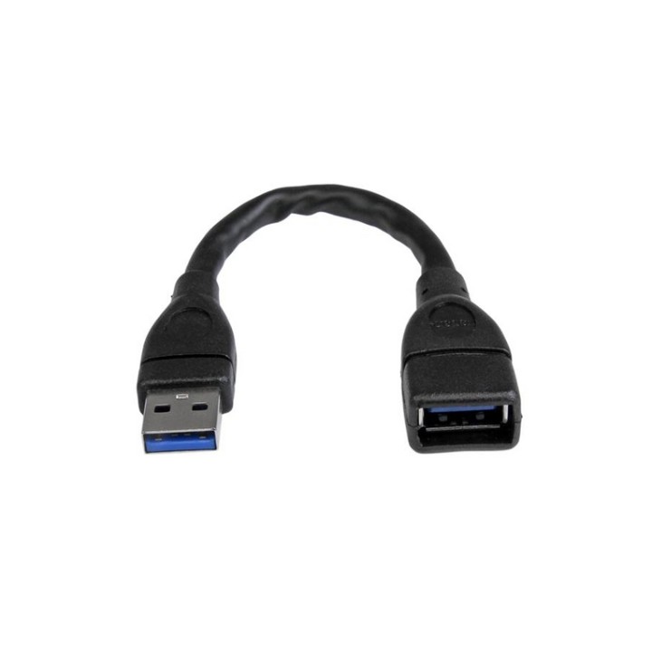 StarTech.com Cavo prolunga USB 3.0 Tipo A da 15 cm da A ad A di colore nero - Ma