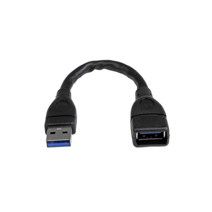 StarTech.com Cavo prolunga USB 3.0 Tipo A da 15 cm da A ad A di colore nero - Ma