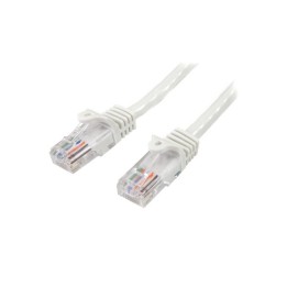 Startech Cavo di Rete da 10m Bianco Cat5e Ethernet RJ45 Antigroviglio - Cavo Pat