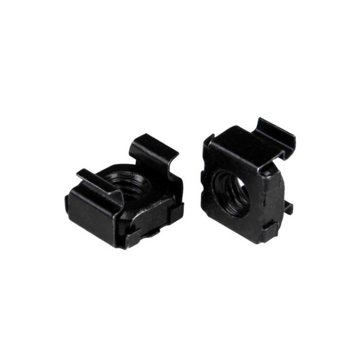 Startech Dado M5 per server rack - confezione da 50, nero - Dadi in gabbia - ner