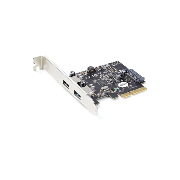 Startech Scheda PCIe USB 3.1 a 2 porte - Scheda di espansione PCI Express USB 3. (PEXUSB312A3)