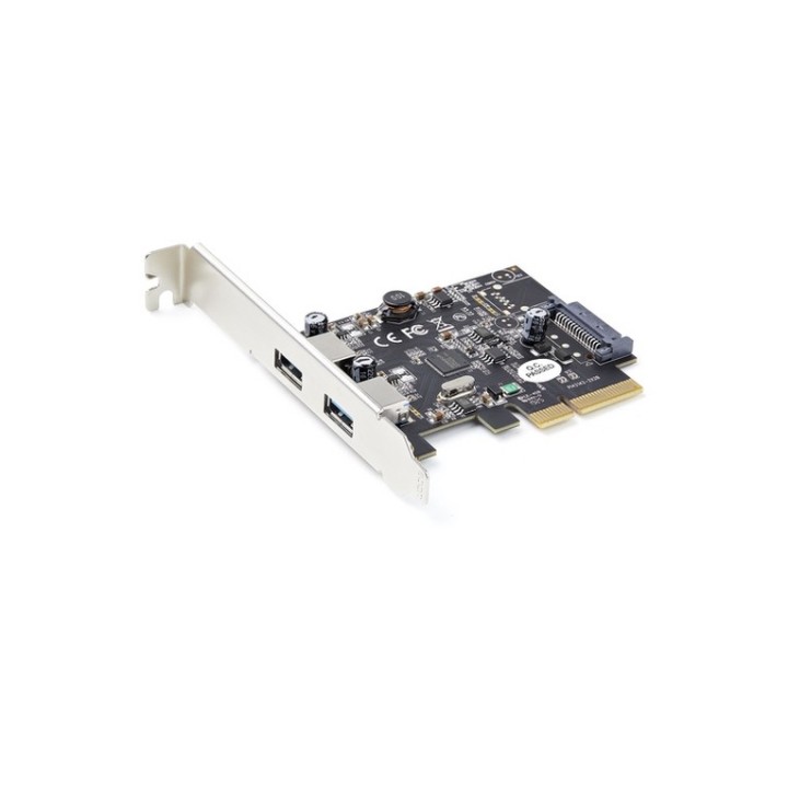 Startech Scheda PCIe USB 3.1 a 2 porte - Scheda di espansione PCI Express USB 3. (PEXUSB312A3)