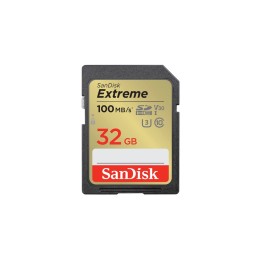SanDisk Extreme PLUS - Scheda di memoria flash - 32 GB - UHS-I U3 / Class10 - UH (SDSDXWT-032G-GNCIN)