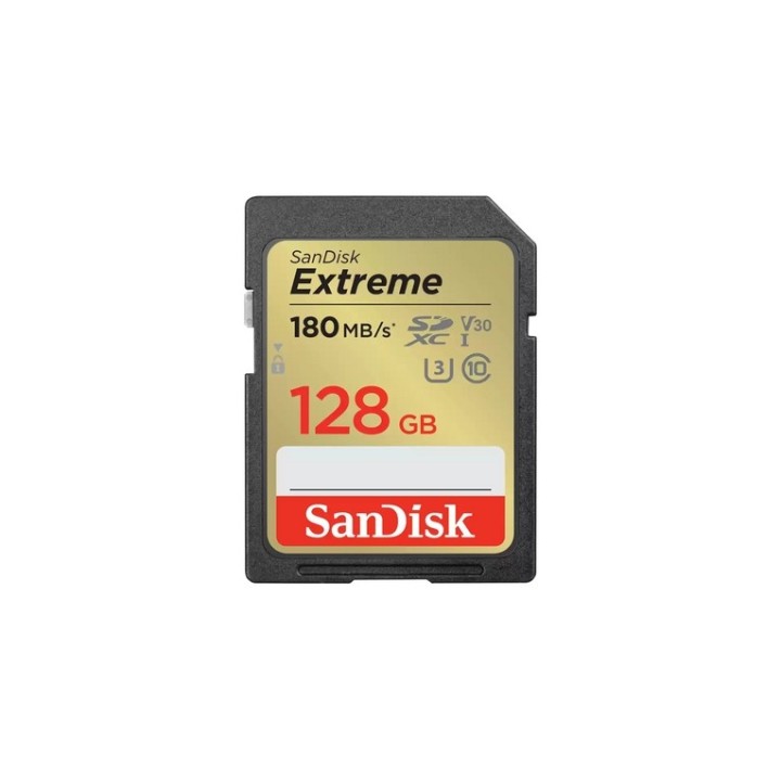 SanDisk - Scheda di memoria flash - 128 GB - Video Class V30 / UHS-I U3 / Class1 (SDSDXVA-128G-GNCIN)