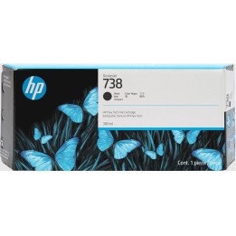 HP 738 - 300 ml - nero - originale - DesignJet - cartuccia d'inchiostro - per De