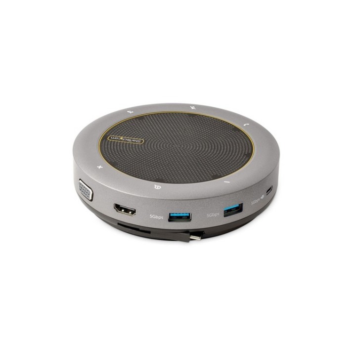 StarTech.com Docking station USB-C per conferenze, VGA/4K HDMI, 2x USB - Mini-do