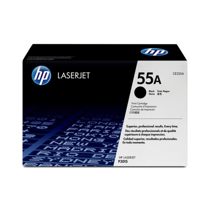 HP 55A - Nero - originale - LaserJet - cartuccia toner (CE255A) - per LaserJet E