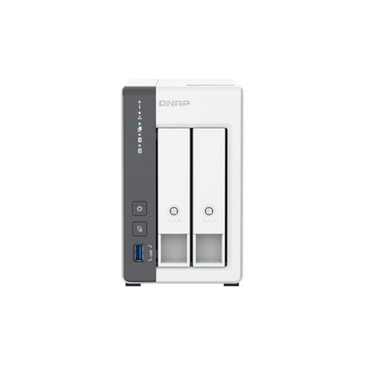 QNAP TS-216G - Server NAS - 2 alloggiamenti - SATA 6Gb/s - RAID JBOD, 0, 1 - RAM