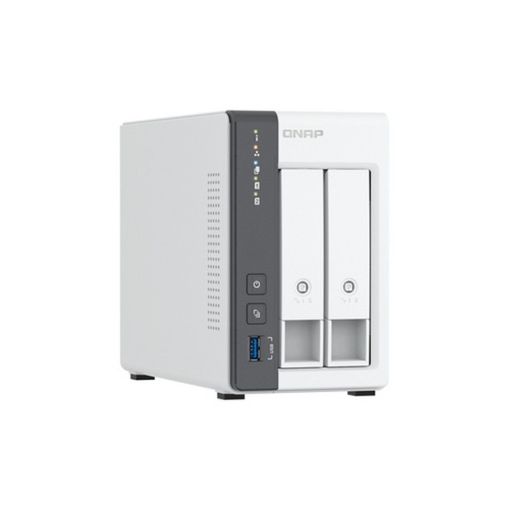QNAP TS-216G - Server NAS - 2 alloggiamenti - SATA 6Gb/s - RAID JBOD, 0, 1 - RAM