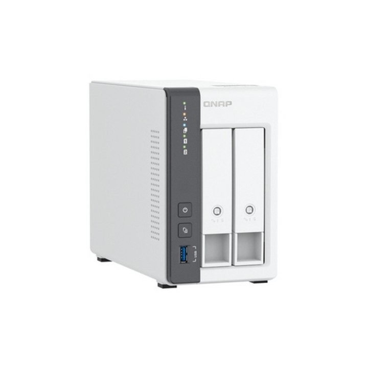 QNAP TS-216G - Server NAS - 2 alloggiamenti - SATA 6Gb/s - RAID JBOD, 0, 1 - RAM