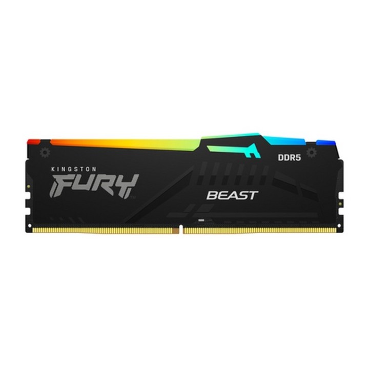 Kingston FURY Beast RGB - DDR5 - kit - 32 GB: 2 x 16 GB - DIMM 288-PIN - 6000 MT