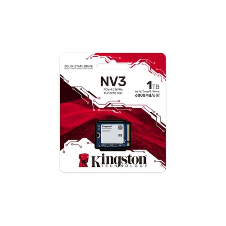 Kingston NV3 - SSD - 1 TB - interno - M.2 2230 - PCIe 4.0 x4 (NVMe)