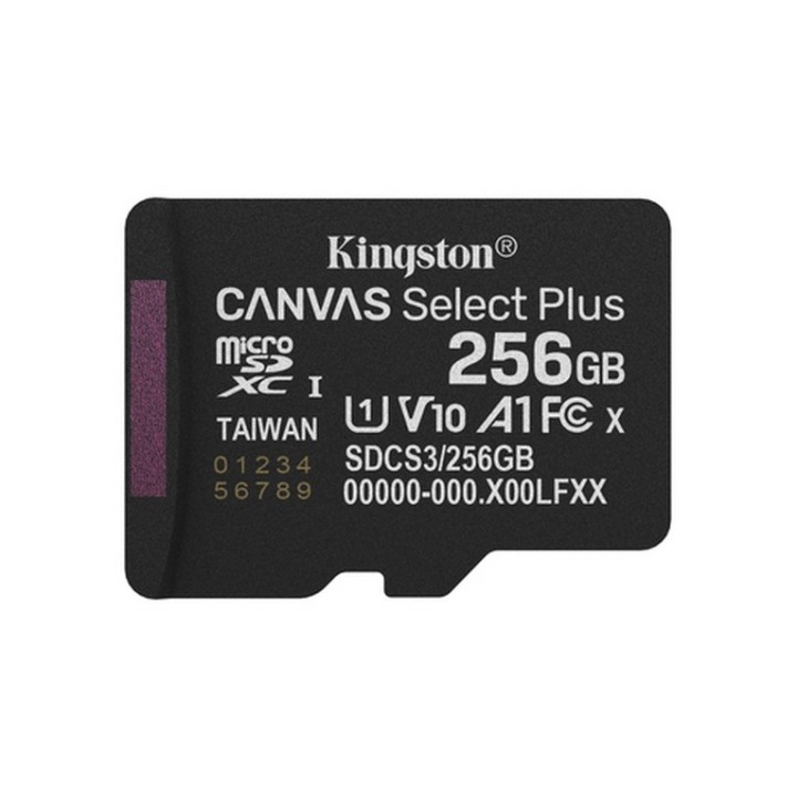 Kingston Canvas Select Plus - Scheda di memoria flash (adattatore a SD in dotazi