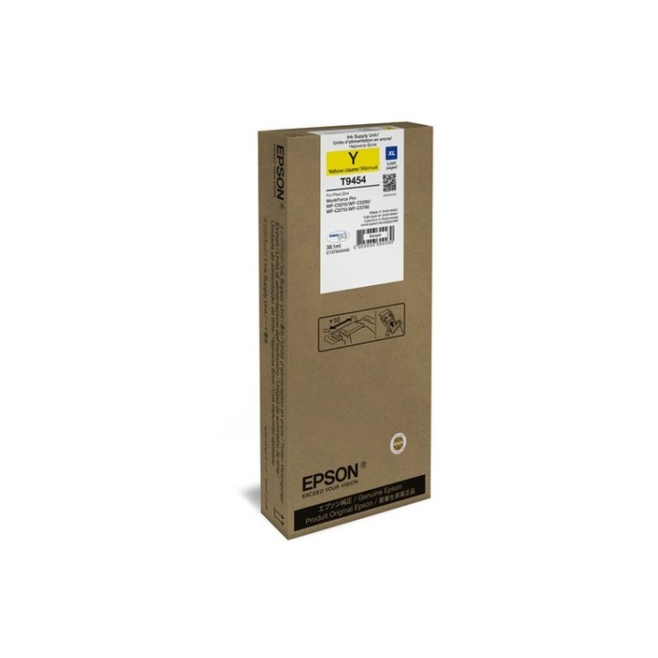Epson T9454 - 38.1 ml - misura XL - giallo - originale - cartuccia d'inchiostro