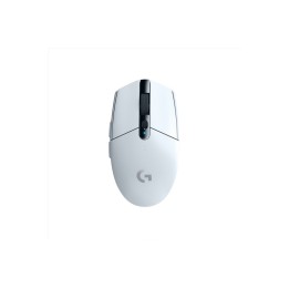 Logitech G G305 - Mouse - ottica - 6 pulsanti - senza fili - 2.4 GHz - ricevitor