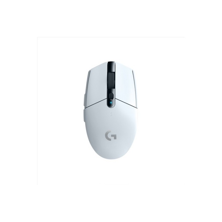 Logitech G G305 - Mouse - ottica - 6 pulsanti - senza fili - 2.4 GHz - ricevitor