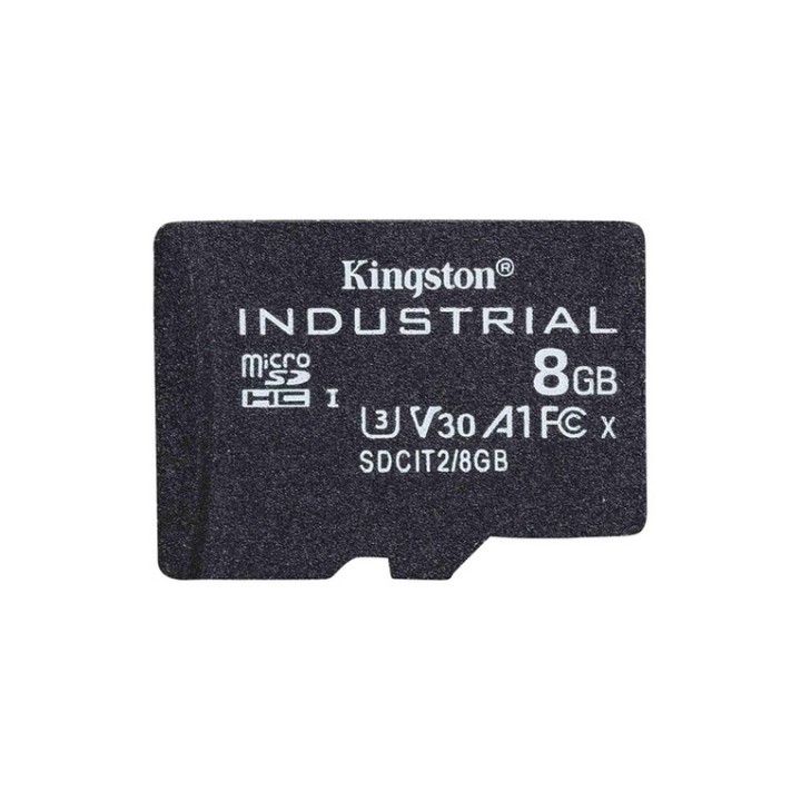 Kingston Industrial - Scheda di memoria flash - 8 GB - A1 / Video Class V30 / UH