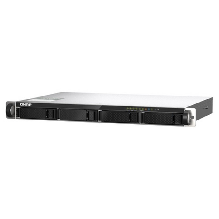 QNAP TS-435XeU - Server NAS - 4 alloggiamenti - montabile in rack - SATA 6Gb/s -