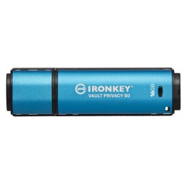 Kingston IronKey Vault Privacy 50 Series - Chiavetta USB - crittografato - 16 GB