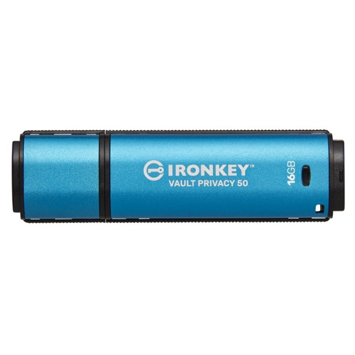 Kingston IronKey Vault Privacy 50 Series - Chiavetta USB - crittografato - 16 GB