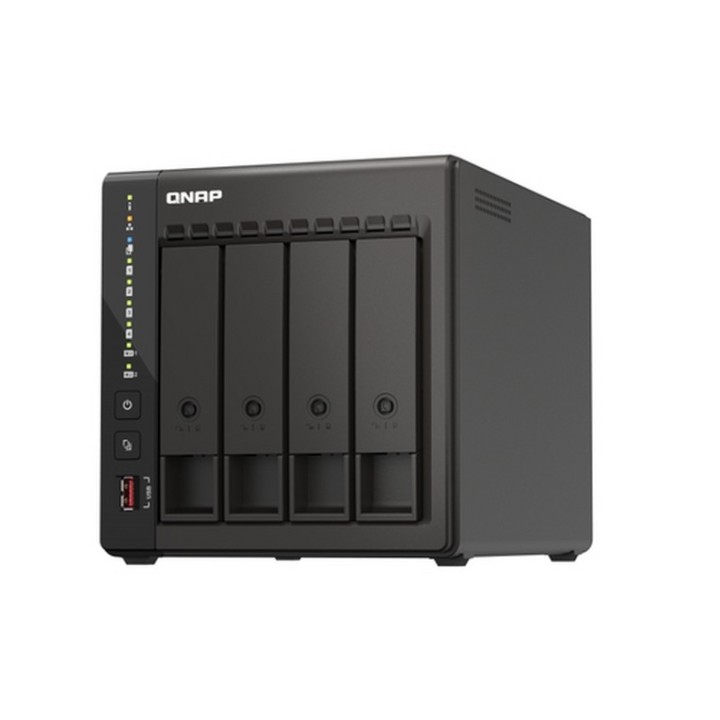 QNAP TS-453E - Server NAS - 4 alloggiamenti - SATA 6Gb/s - RAID 0, 1, 5, 6, 10,