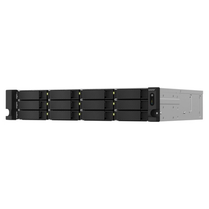 QNAP TS-1264U-RP - Server NAS - 12 alloggiamenti - montabile in rack - SATA 6Gb/