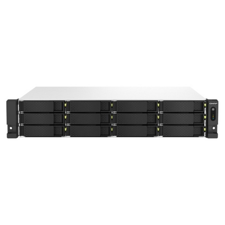 QNAP TS-1264U-RP - Server NAS - 12 alloggiamenti - montabile in rack - SATA 6Gb/