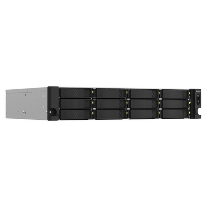QNAP TS-1264U-RP - Server NAS - 12 alloggiamenti - montabile in rack - SATA 6Gb/