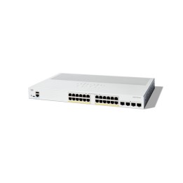 Cisco Catalyst 1200-24P-4X - Switch - L3 - intelligente - 24 x 10/100/1000 (PoE+
