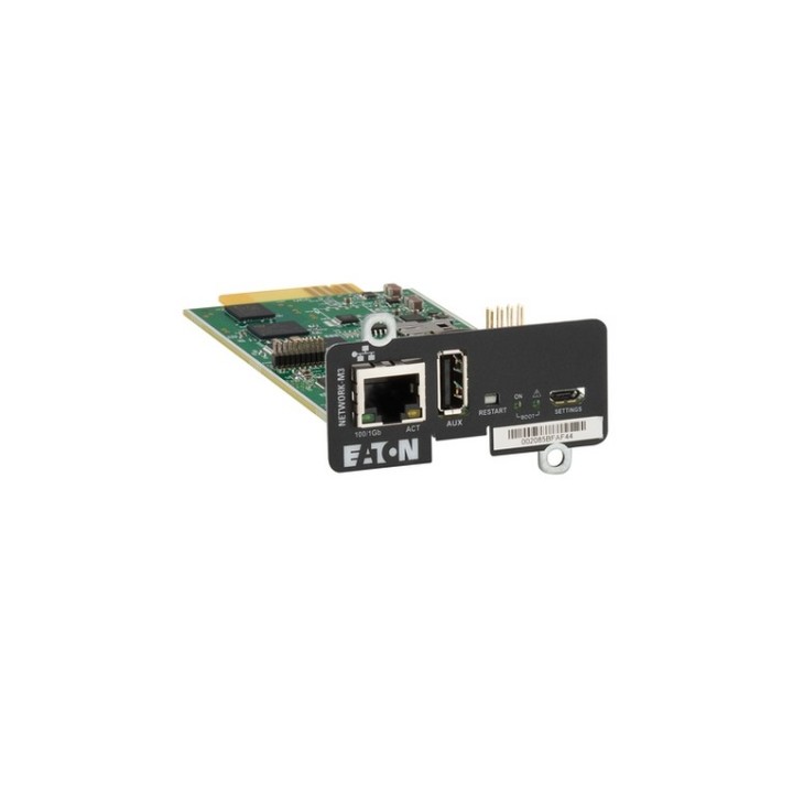 Eaton Cybersecure Gigabit NETWORK-M3 Card for UPS and PDU - Scheda controllo rem (NETWORK-M3)
