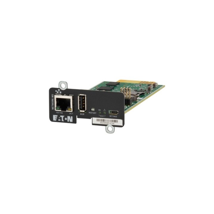 Eaton Cybersecure Gigabit NETWORK-M3 Card for UPS and PDU - Scheda controllo rem (NETWORK-M3)