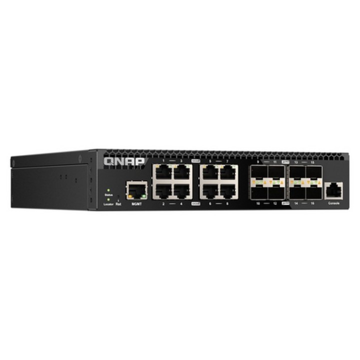 QNAP QSW-M3216R-8S8T - Switch - gestito - 8 x 100/1000/2.5G/5G/10GBase-T + 8 x 1