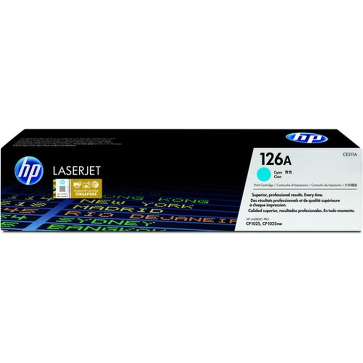 HP 126A - Ciano - originale - LaserJet - cartuccia toner (CE311A) - per Color La (CE311A)