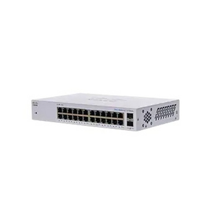 Cisco Business 110 Series 110-24T - Switch - unmanaged - 24 x 10/100/1000 + 2 x  (CBS110-24T-EU)