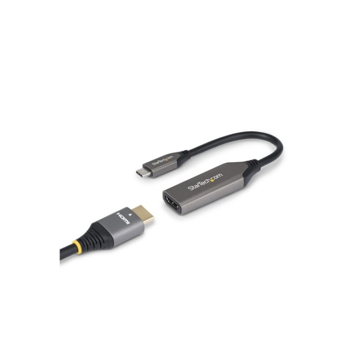 StarTech.com - Cavo adattatore - USB-C maschio a HDMI maschio - 20 cm - supporta (112B-USBC-HDMI21)