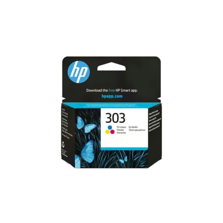 HP 303 - 4 ml - colore (ciano, magenta, giallo) - originale - cartuccia d'inchio (T6N01AELS1)