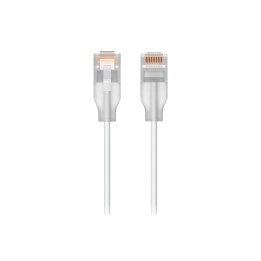Ubiquiti UniFi - Cavo patch - RJ-45 (M) a RJ-45 (M) - 1 m - 2.5 mm - CAT 6 - sta (UACC-CABLE-PATCH-EL-1M-W)