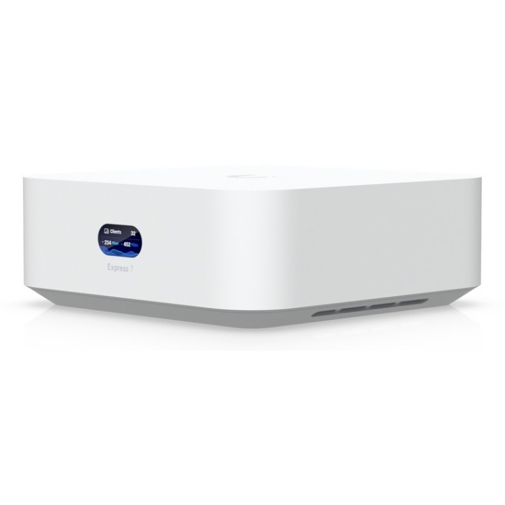 Ubiquiti UniFi Express 7 - Gateway - Wi-Fi 7, 10GbE, 2.5GbE - Wi-Fi 7 - 2.4 GHz, (UX7-EU)