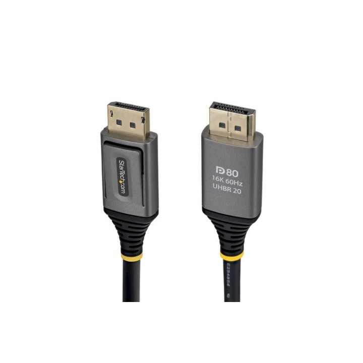 StarTech - Cavo DisplayPort - DisplayPort (M) serrato a DisplayPort (M) serrato  (DP21V-150C-DP80-CBL)