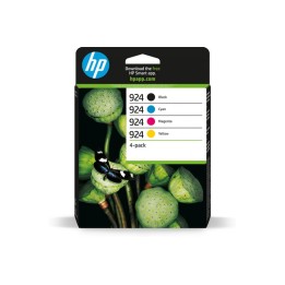 HP 924 - Confezione da 4 - nero, giallo, ciano, magenta - originale - Officejet  (6C3Z1NELS1)