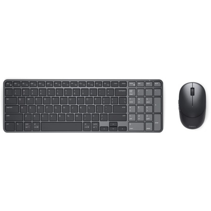 Dell Pro 7 KM746 - Set mouse e tastiera - ricaricabile - compact - senza fili -  (KM746-BLK-INT)